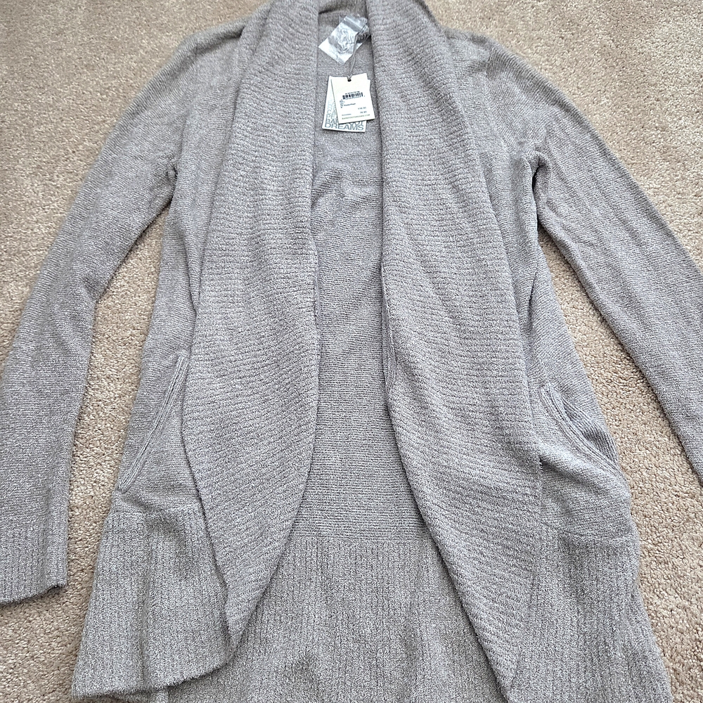 Barefoot Dreams Soft Gray Cardigan